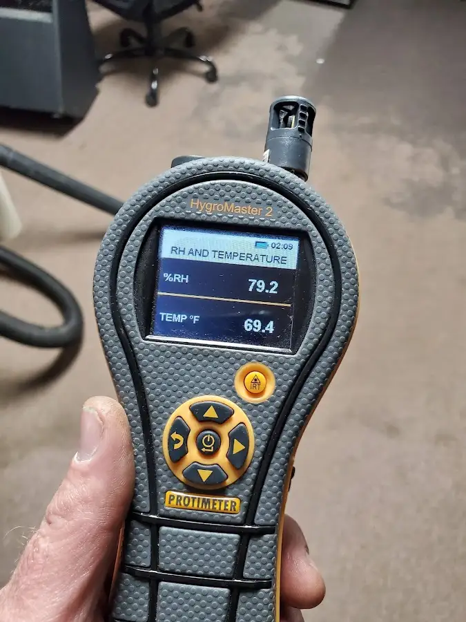 Moisture meter humidity assessment for Mold Remediation & Removal in Forestville